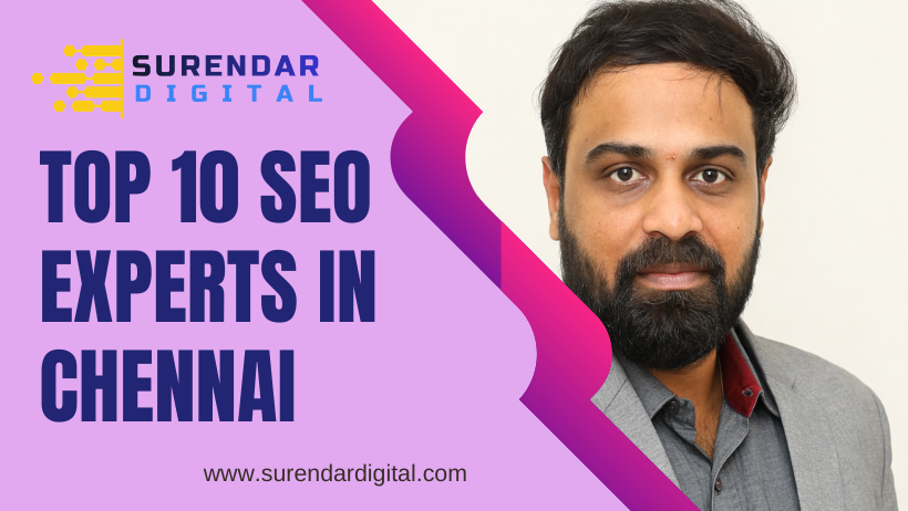 Top 10 Best SEO Expert in Chennai